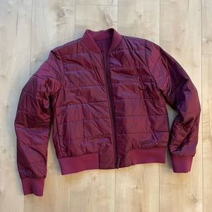 Lululemon Non-stop Bomber *Reversible size 10